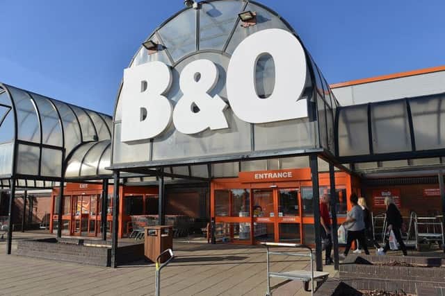 B&Q store. Picture by Frank Reid