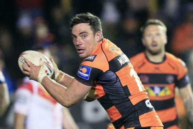 BACK IN THE FRAME: Castleford Tigers' Grant Millington. Picture: Chris Mangnall/SWpix.com