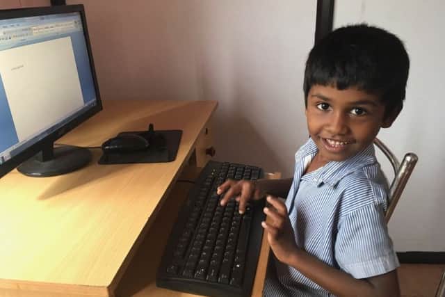 IT skills are a top priority for children at Hope Community Village.