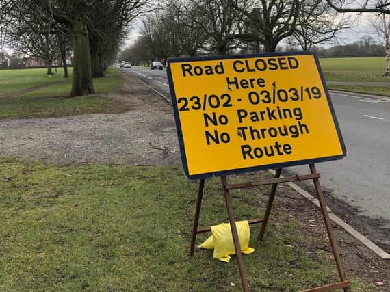 More roadworks signs and more traffic disruption is on its way for Harrogate.