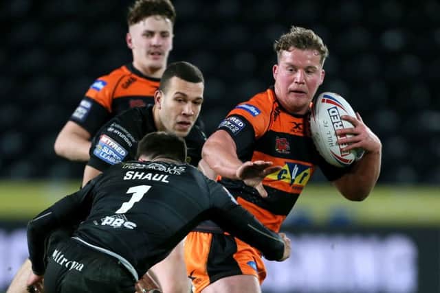 Castleford Tigers' Adam Milner: Ready for the challenge.