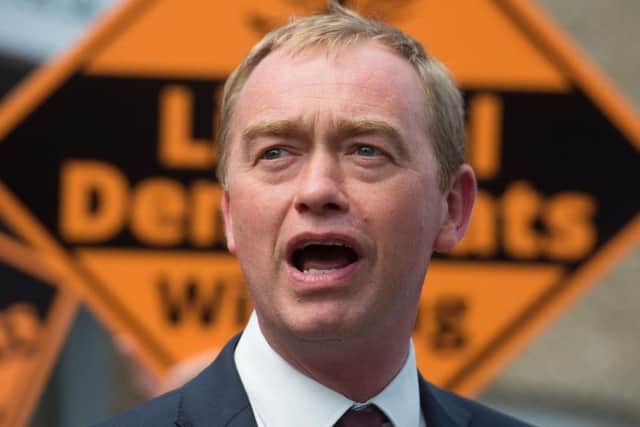 Tim Farron is the former leader of the Lib Dems.
