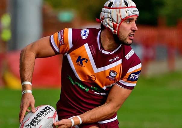 Louis Jouffret was on the end of a terrific move to score Batley's first try.