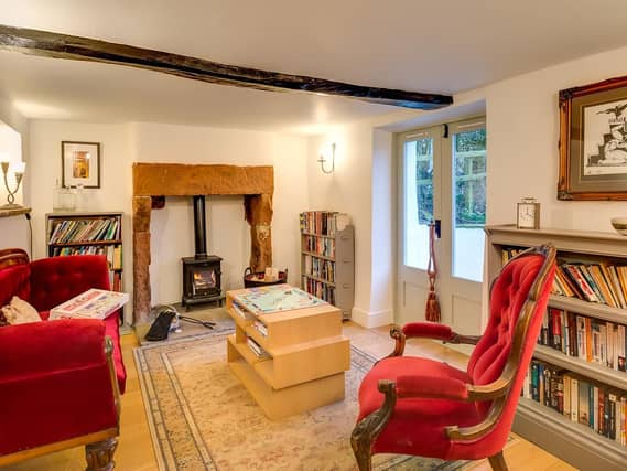 The snug at Ridge View House.