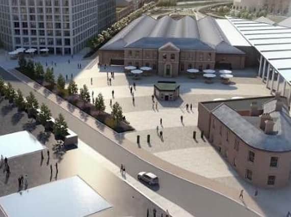 Plans for York Central. Picture: York Central Partnership.