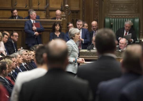 MPs have now taken control of the Brexit timetable in Parliament from Theresa May.  Pic: Mark Duffy/PA Wire