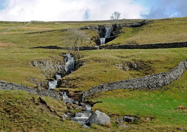Middle falls waterfalls near Cray, North Yorkshire. Technical details, shot on a Nikon D3s camera with 28-70mm lens and exposure of 500th at f8, 400ISO. Picture Tony Johnson.