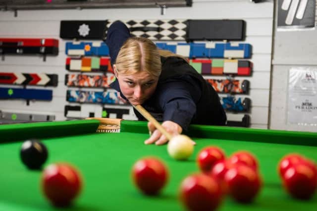The Women's World number three snooker player has been forced to give up playing in her local league. Photo: SWNS