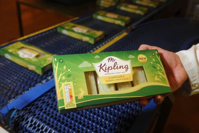 26 March 2019 ......   Premier Foods' Mr Kipling factory in Carlton, Barnsley, producing all their Easter products including lemonade and elderflower slices.  Picture Tony Johnson.