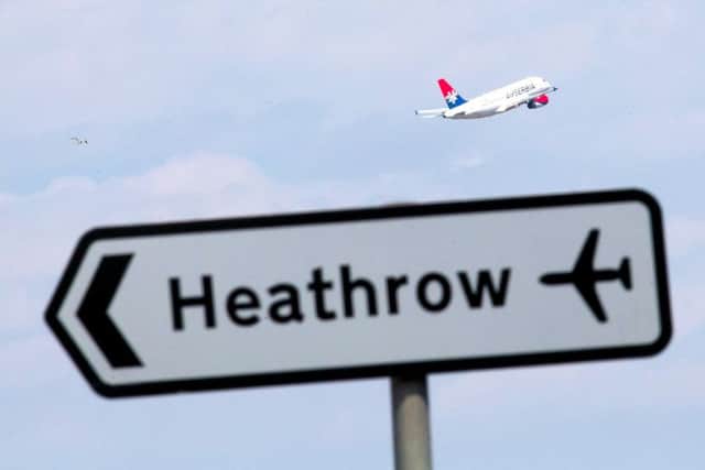 File photo dated 01/07/15 of a plane taking off at Heathrow Airport, a third runway at the  airport has been given the go-ahead by the Cabinet, Transport Secretary Chris Grayling announced. PRESS ASSOCIATION Photo. Issue date: Tuesday June 5, 2018. See PA story AIR Heathrow. Photo credit should read: Daniel Leal-Olivas/PA Wire