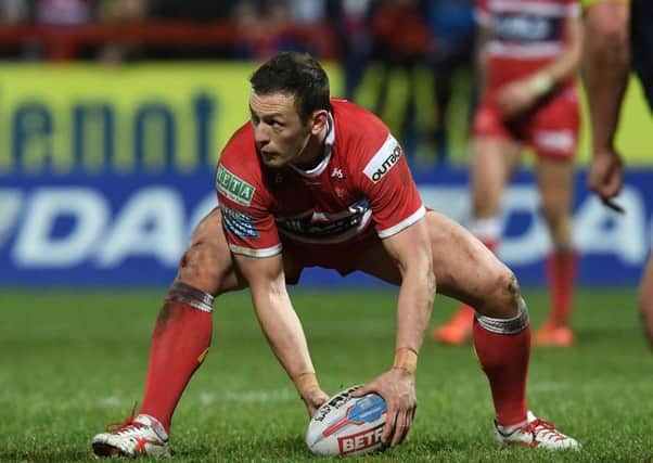 BACK IN THE GAME: Hull KR's Shaun Lunt. Picture by Anna Gowthorpe/SWpix.com