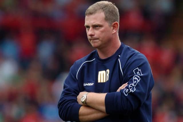 Mark Robins, pictured early in his time as Barnsley manager, endured a disappointing exit in May 2011 (Picture: Jonathan Gawthorpe).