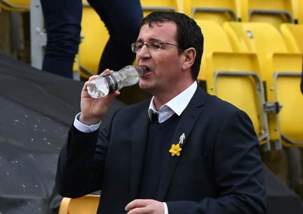 Bradford manager Gary Bowyer: Unhappy.