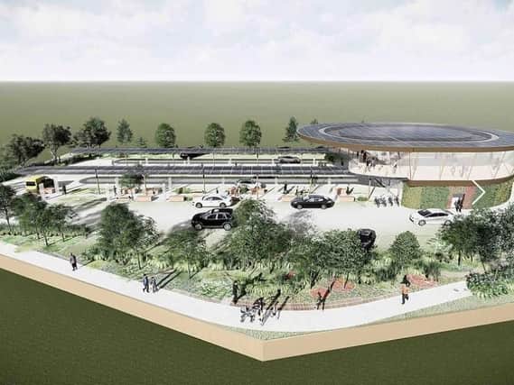Electric forecourts powered by the solar energy will be built near York and Hull