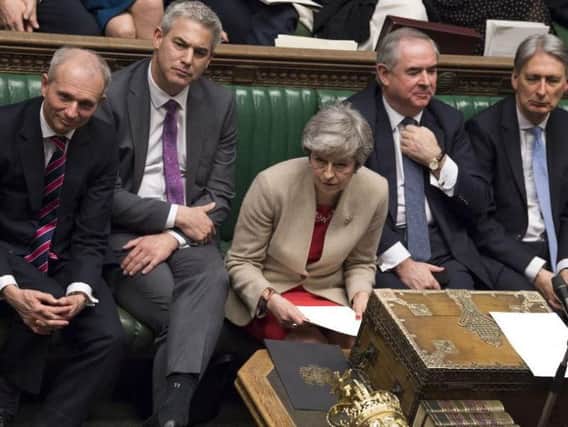 Theresa May in the House of Commons. Credit: UK Parliament/Mark Duffy/PA