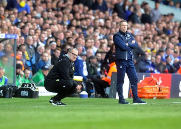 Leeds United head coach Marcelo Bielsa: Praise for his players.  Picture: Tony Johnson