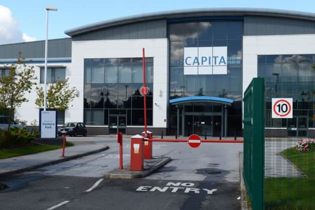 Capita call centre. Pic: Liz Mockler S1233LM