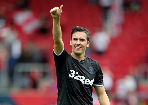 Back in action: Middlesbrough's Stewart Downing.
