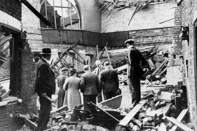 2nd September 1941......Lord Halifax tours Hull's bombed areas