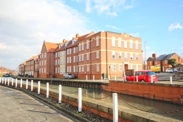 Minster Wharf, Beverley, £139,950.
This two-bedroom apartment is for  sale with www.quickclarke.co.uk