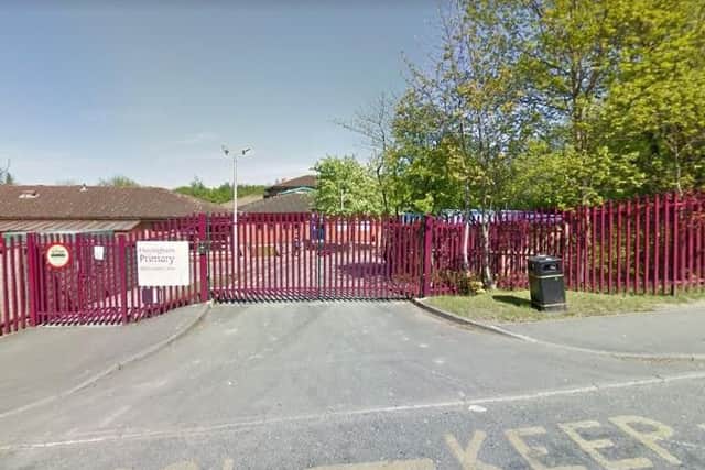 Hovingham Primary School, where the incident happened
