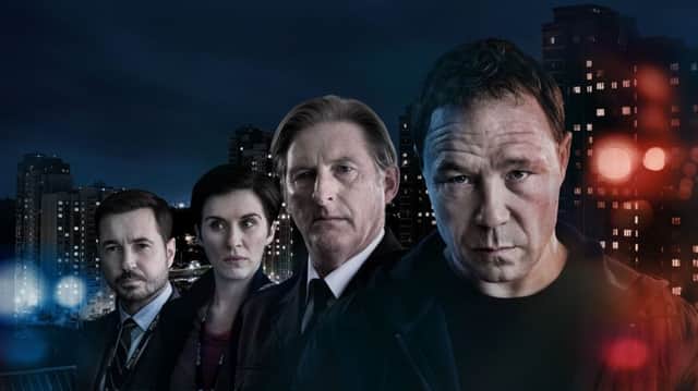 The cast of Jed Mercurio's Line of Duty. Picture: World Productions