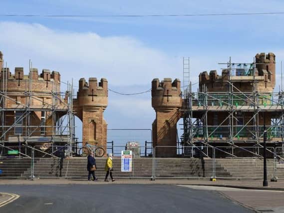 A scene at Withernsea on the Yorkshire coast. Picture: Jonathan Gawthorpe