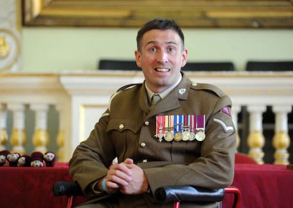 Ben Parkinson suffered crippling injuries in Afghanistan 13 years ago.