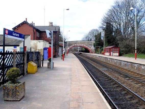 Garforth railway station. Pic: James Hardisty