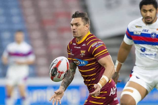 MOVED ON: Danny Brough left Huddersfield Giants in the close season to rejoin Wakefield Trinity. Picture by Allan McKenzie/SWpix.com