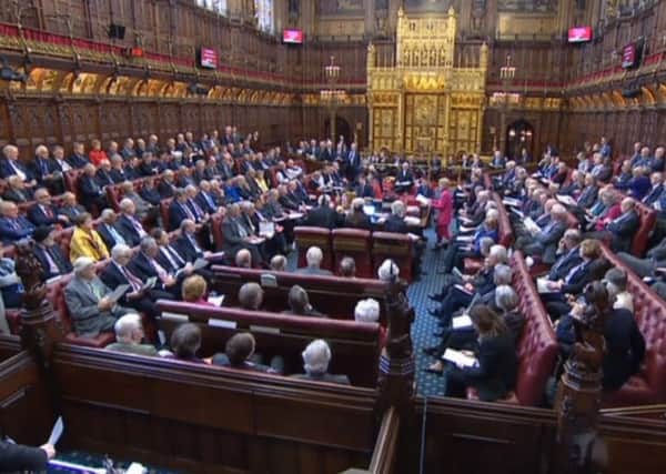The House of Lords was packed for the latest debate on Brexit.