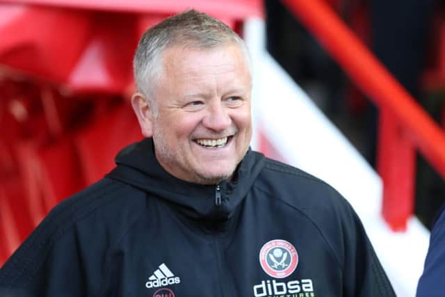 Sheffield United boss, Chris Wilder. Picture: James Wilson/Sportimage