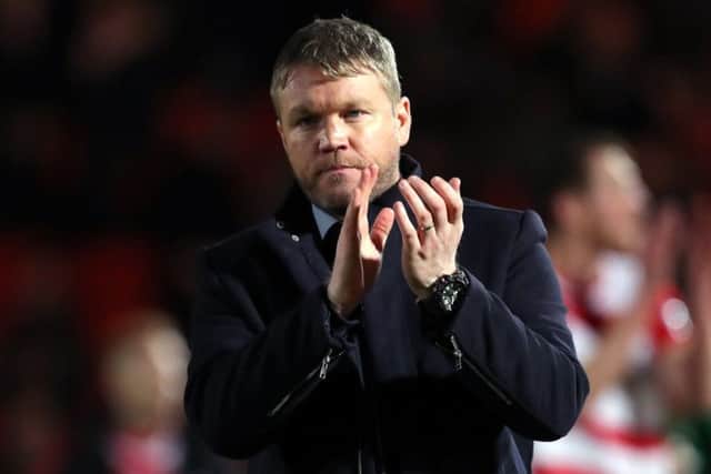STABILITY: Doncaster Rovers manager Grant McCann. Picture: Richard Sellers/PA