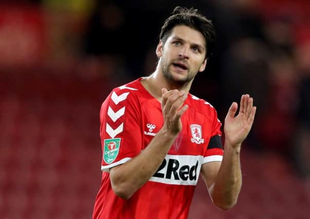 Middlesbrough's George Friend: Set to miss next game.