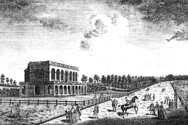 York Racecourse Grandstand designed by John Carr 1754.