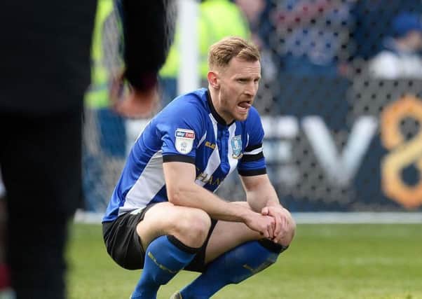 Sheffield Wednesday captain Tom Lees: Frustrated after defeat to Aston Villa.