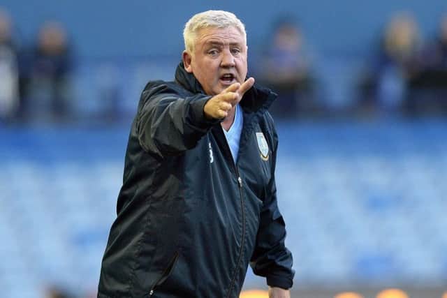 PROVE IT: Sheffield Wednesday manager,  Steve Bruce. Picture: Steve Ellis