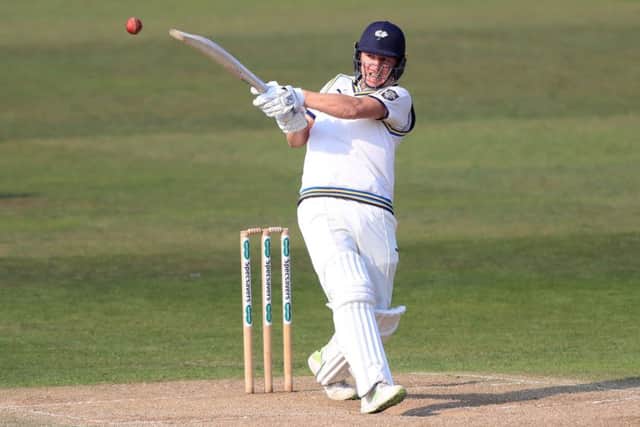 Yorkshire's Gary Ballance bats during day four of his side's County Championship clash against Nottinghamshire at Trent Bridge. Picture: Simon Cooper/PA