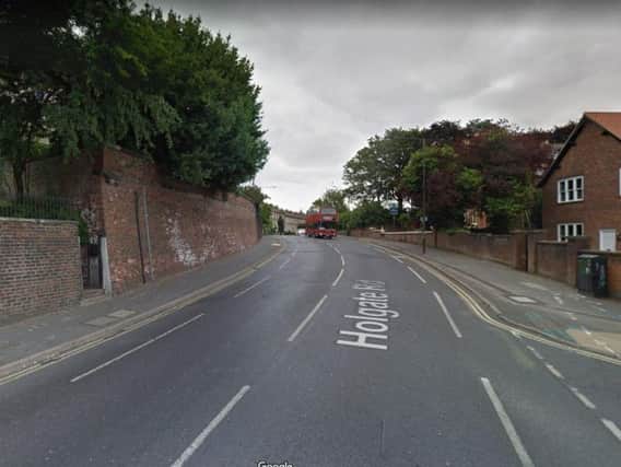 North Yorkshire Police are appealing for witnesses after a cyclist died in hospital following a crash with a parked car on Sunday.