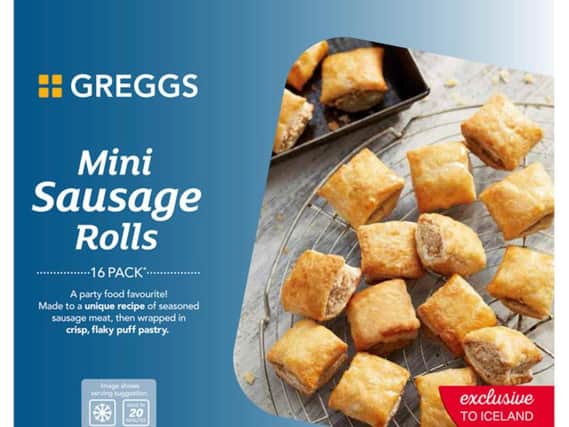Greggs frozen mini sausage rolls have been recalled.
