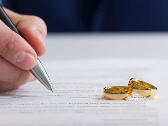 The laws surrounding divorce could change following a government consultation (Photo: Shutterstock)