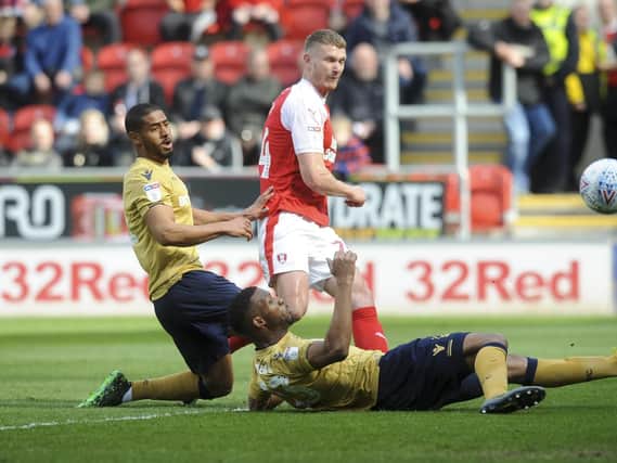 Michael Smith scored a goal to earn Rotherham a win and force his way into the team.