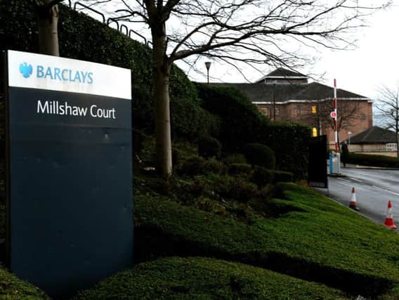 Barclays' offices at Millshaw Court, Beeston, Leeds. Picture: JPI Media