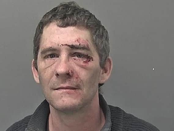 Mark Gallagher assaulted a nurse and security officers at Hull Royal Infirmary.