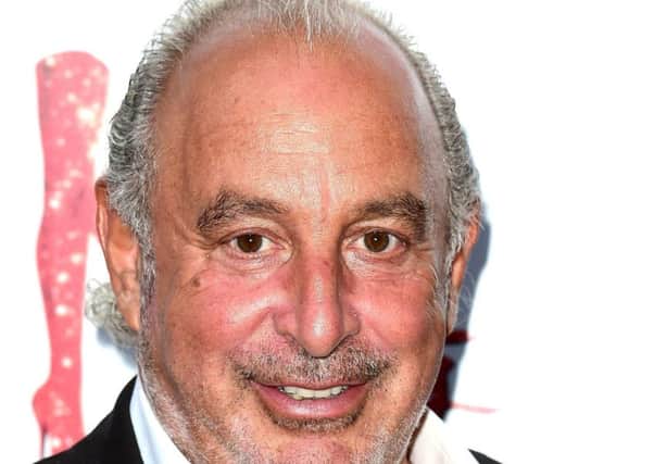 Sir Philip Green. Pic: Ian West/PA Wire