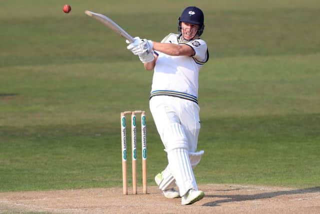 Yorkshire's Gary Ballance bats during day four against Nottinghamshire (Picture: PA)