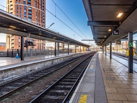 British Transport Police are appealing for witnesses after a woman was assaulted in Leeds station.
