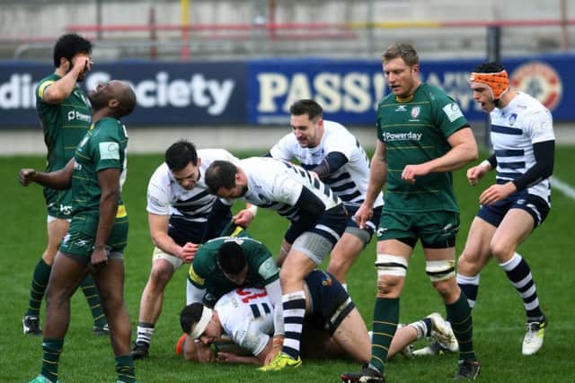 Yorkshire Carnegie defeated Premiership-bound London Irish last month but will be playing part-time next season (Picture Jonathan Gawthorpe)