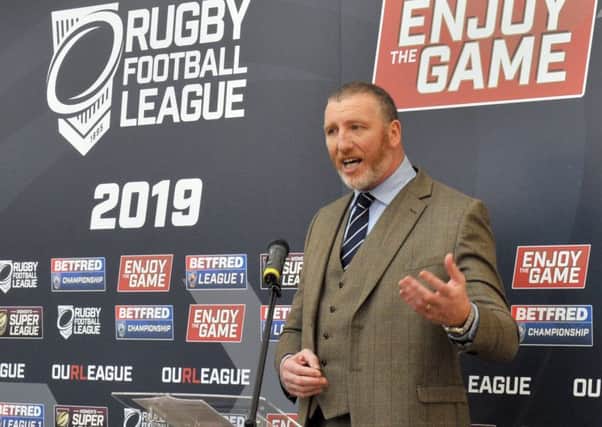 Ralph Rimmer, chief executive of the RFL (Picture: Gary Longbottom)