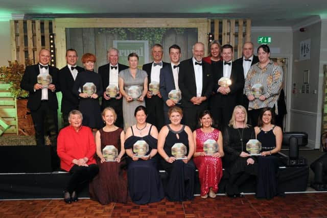 The winners of The Yorkshire Post's 2018 Rural Awards at the Pavilions of Harrogate. Picture by Simon Hulme.